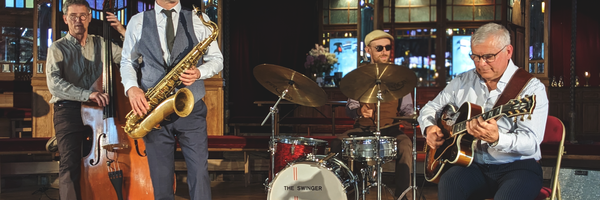 N&B quartet, groupe de musique Jazz en représentation à Calvados - photo de couverture n° 1