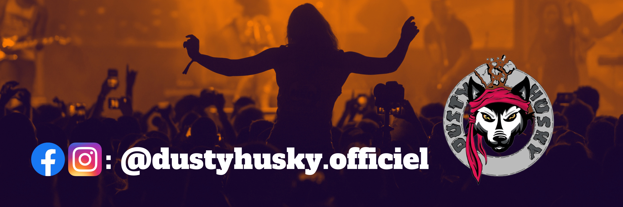 Dusty Husky, groupe de musique Rock en représentation à Drôme - photo de couverture