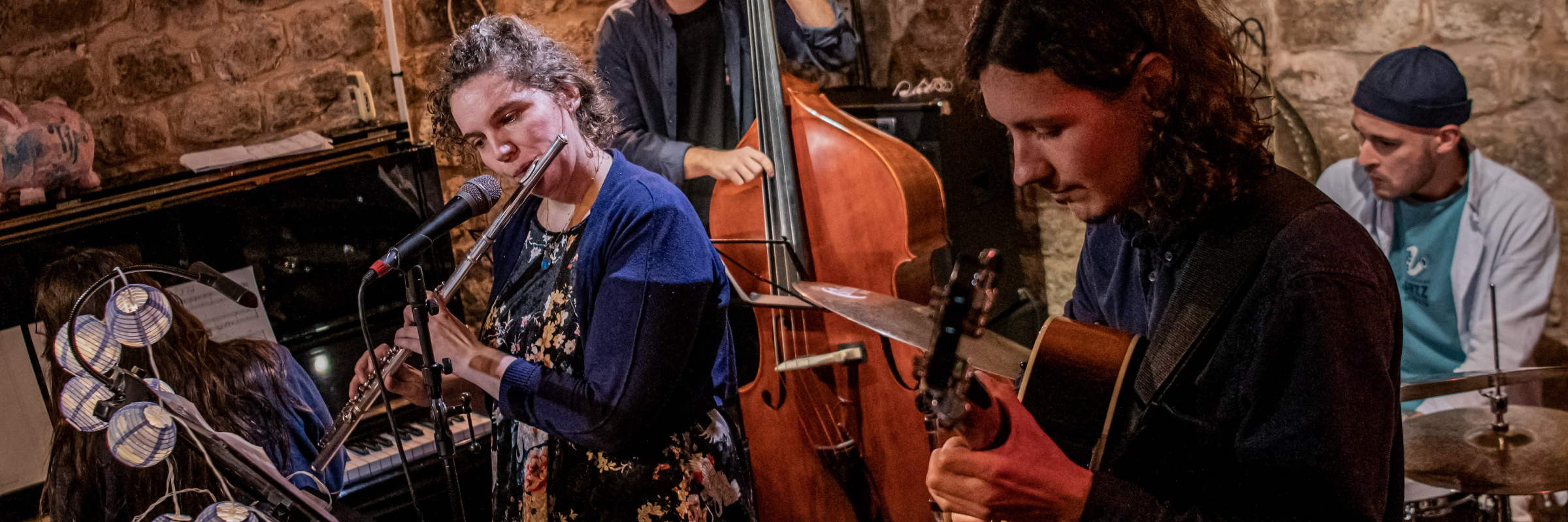 Matéo Ortega , groupe de musique Jazz en représentation à Paris - photo de couverture