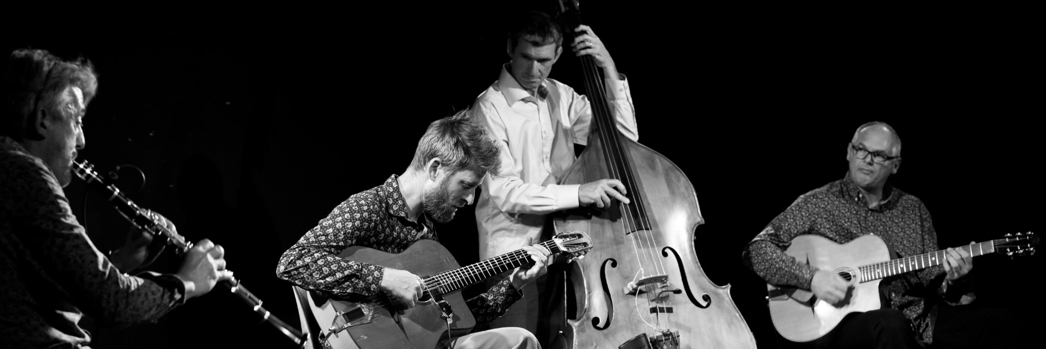 Biper swing , groupe de musique Jazz manouche en représentation à Pyrénées Atlantiques - photo de couverture n° 1