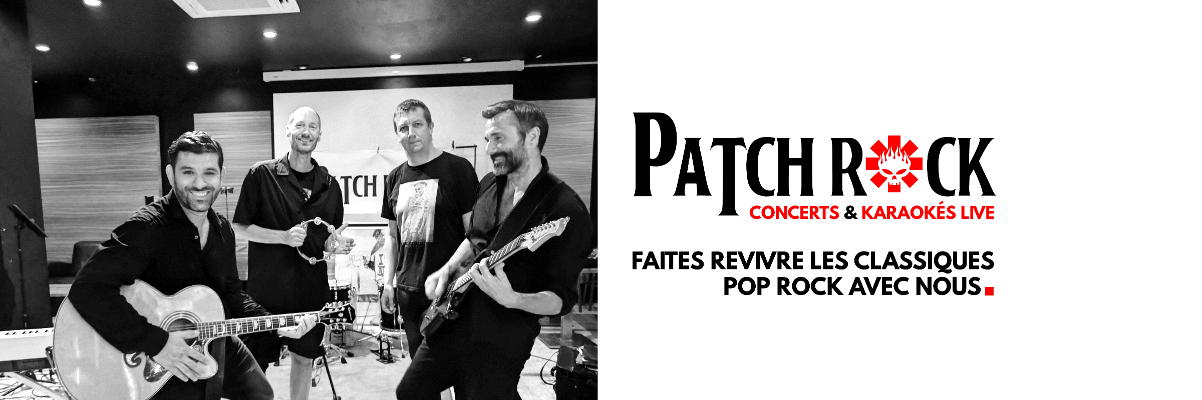 Patchrock LiveMusic, musicien Rock en représentation à Nord - photo de couverture n° 1