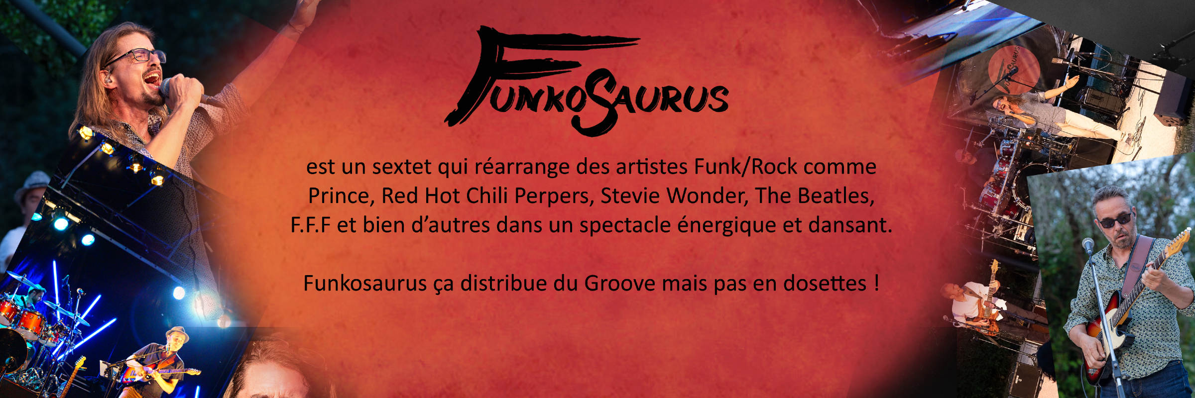 Funkosaurus, groupe de musique Funk en représentation à Vienne - photo de couverture n° 2