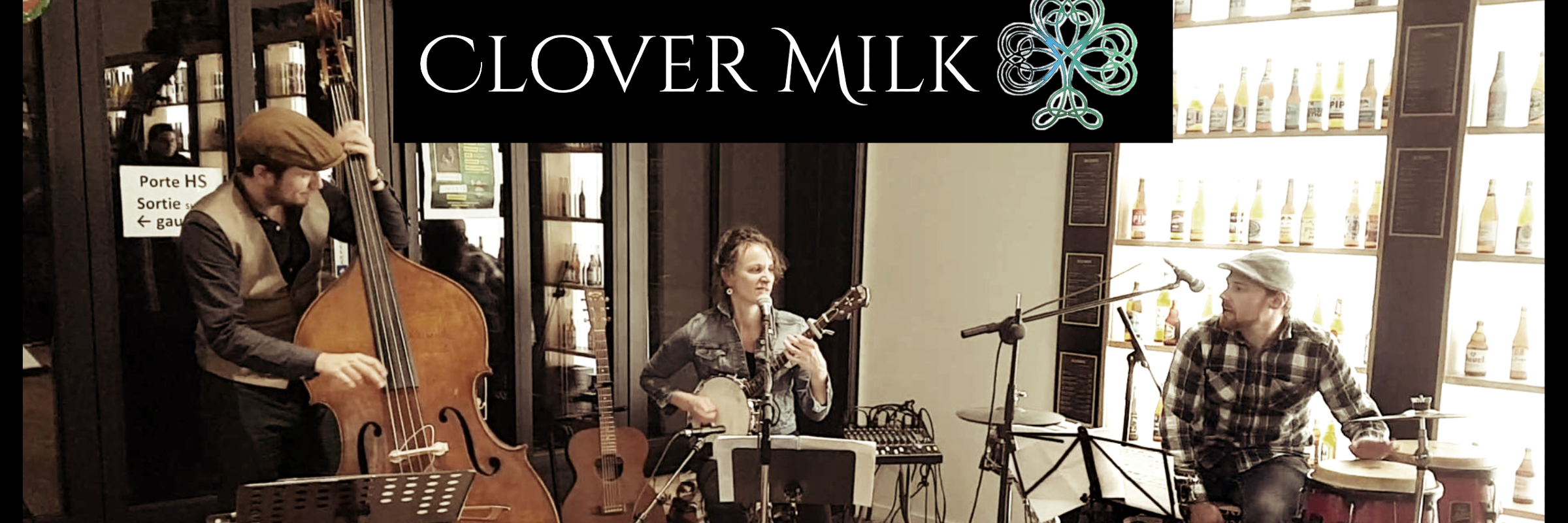 clover milk, groupe de musique Musique Irlandaise en représentation à Gironde - photo de couverture n° 1