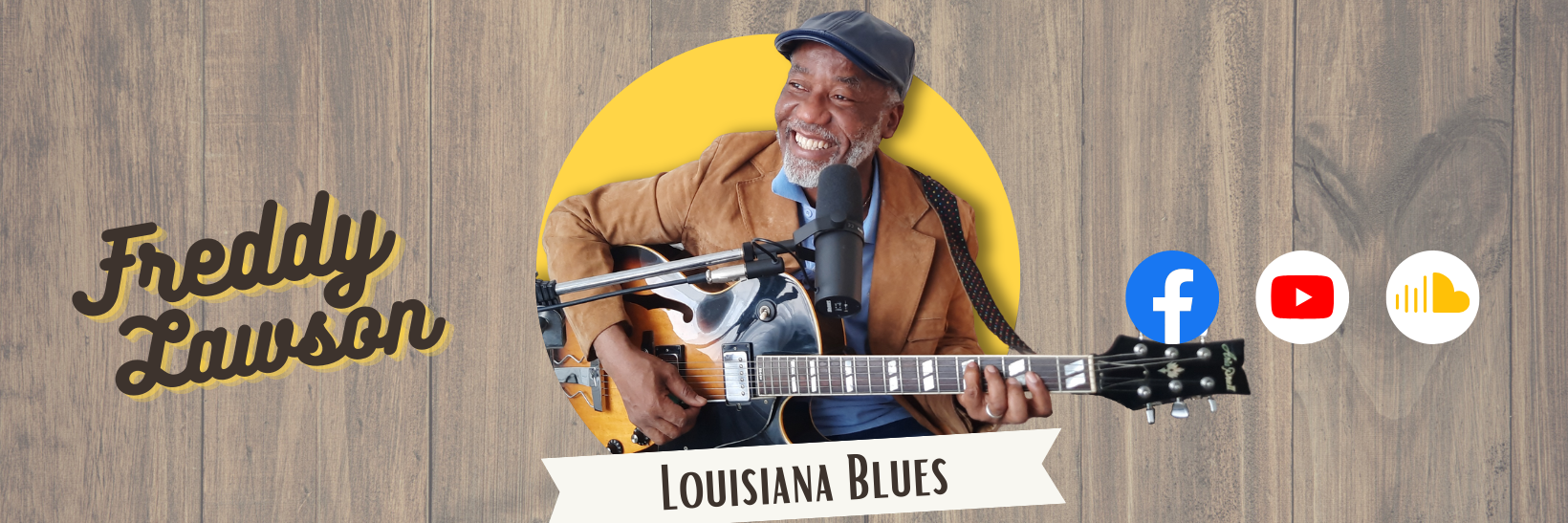 Freddy Lawson, musicien Blues en représentation à Seine Saint Denis - photo de couverture