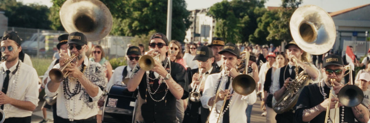 Zygos brass band, groupe de musique Jazz en représentation à Loire Atlantique - photo de couverture