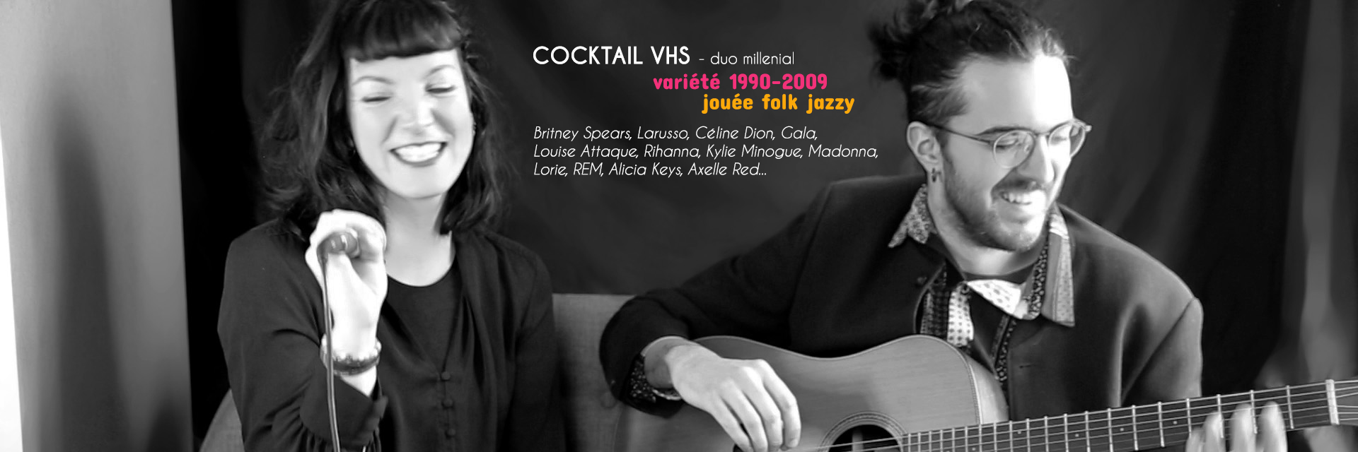Cocktail VHS, musicien Pop en représentation à Aveyron - photo de couverture n° 1