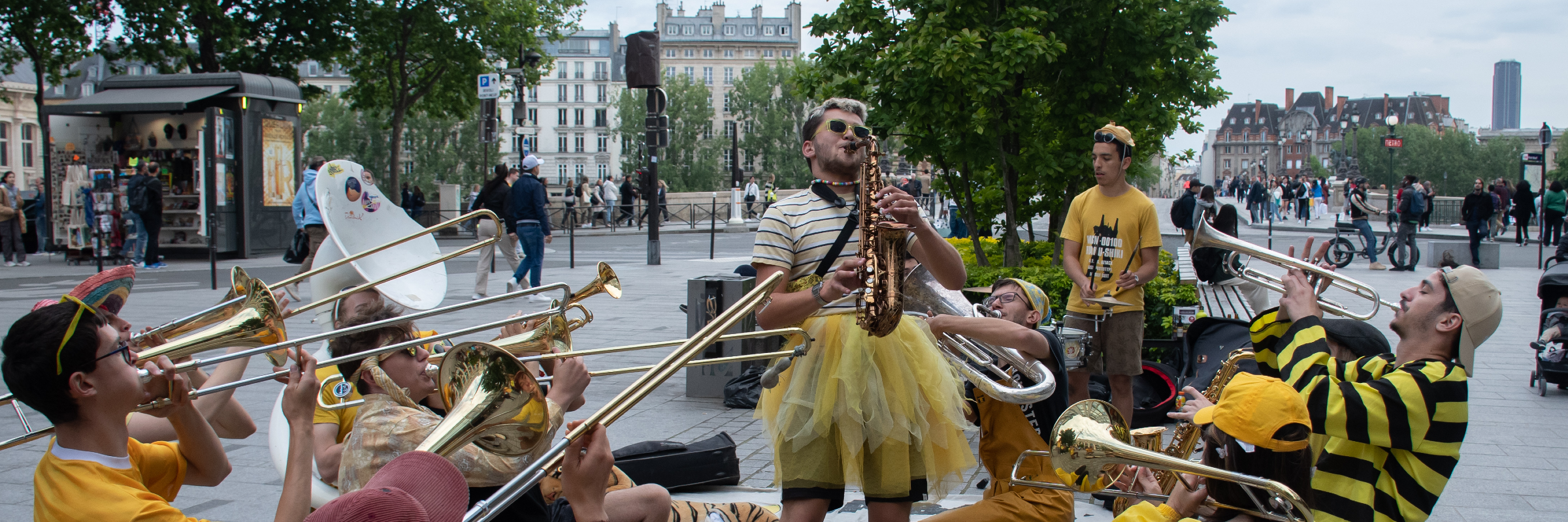 La Band'à Joe, groupe de musique Fanfare en représentation à Essonne - photo de couverture n° 4