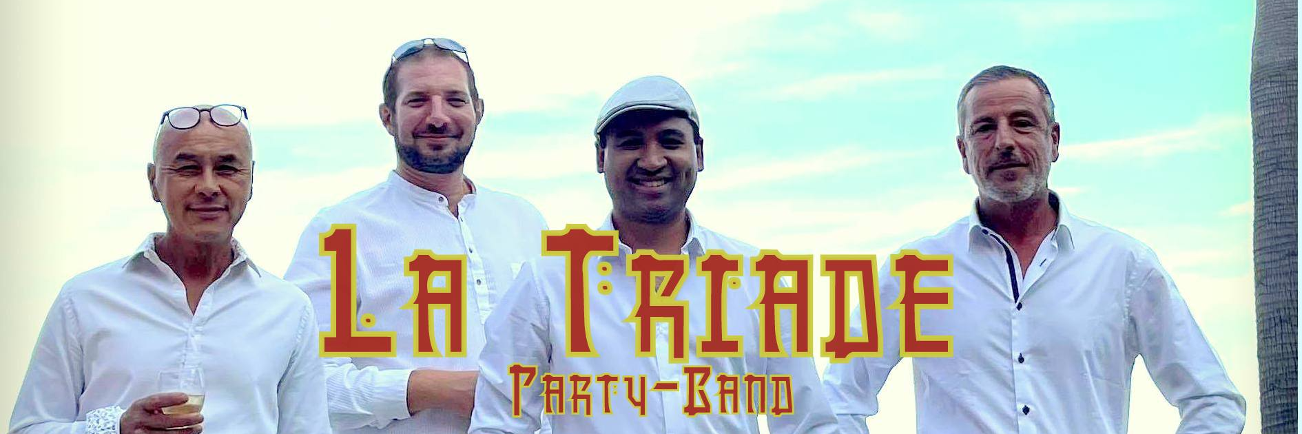 La Triade Party-Band, groupe de musique Soul en représentation à Alpes Maritimes - photo de couverture
