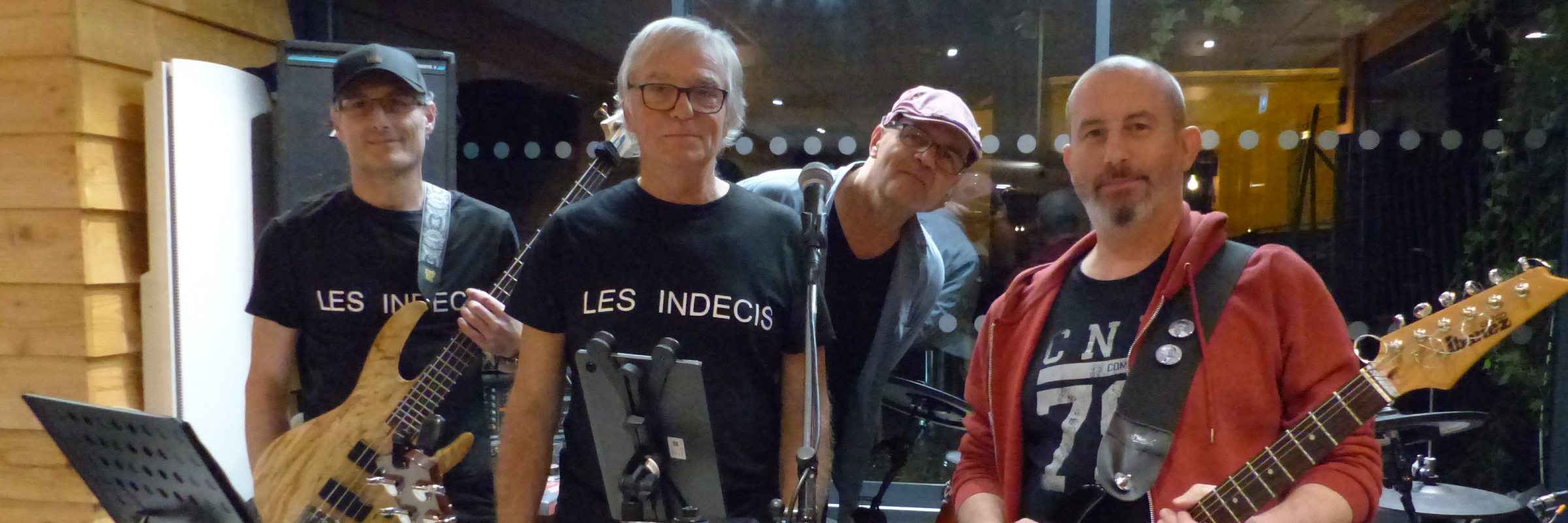 les indecis, groupe de musique Musique Française en représentation à Vienne - photo de couverture