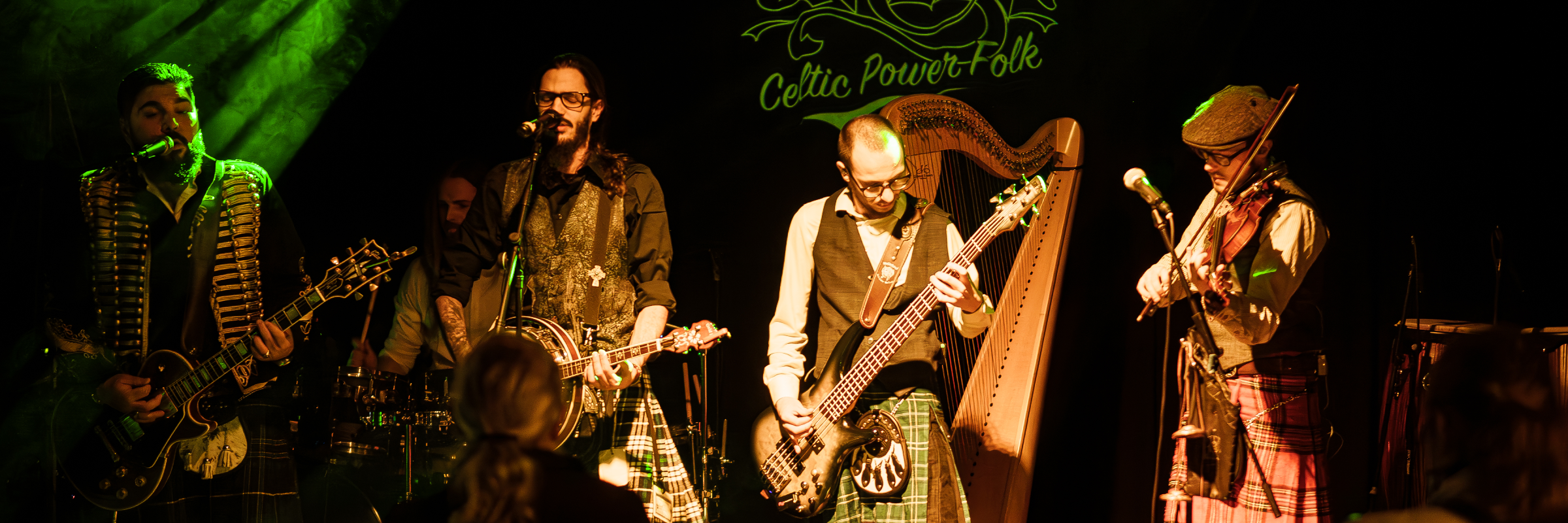 Blood Of The Green - Celtic Powerfolk, Groupe de Musique Celtique en représentation à Paris - photo de couverture n° 1