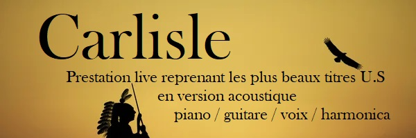 Carlisle, musicien Chanteur en représentation à Aude - photo de couverture