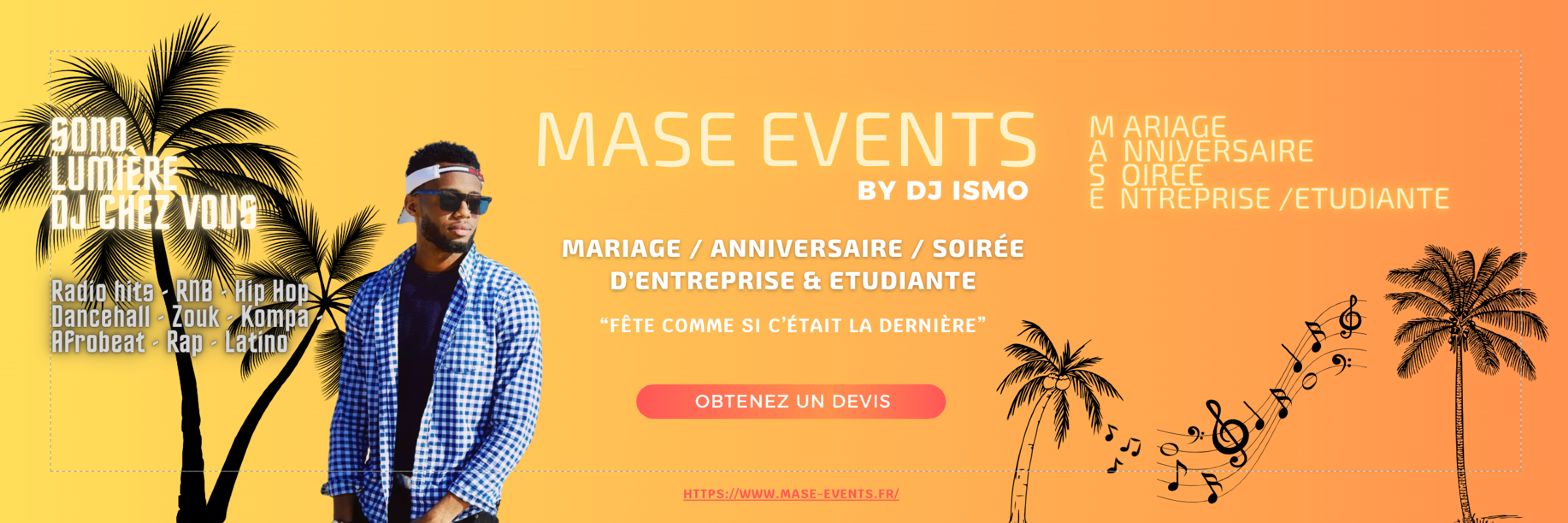 DJ Ismo - MASE Events, DJ Dancehall en représentation à Paris - photo de couverture