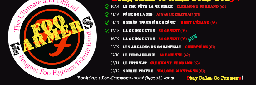 FOO FARMERS, groupe de musique Rock en représentation à Puy de Dôme - photo de couverture n° 5