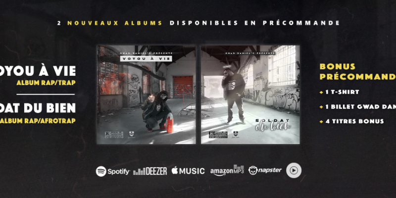 Gwad Daniel's , groupe de musique Hip-Hop en représentation à Puy de Dôme - photo de couverture n° 1