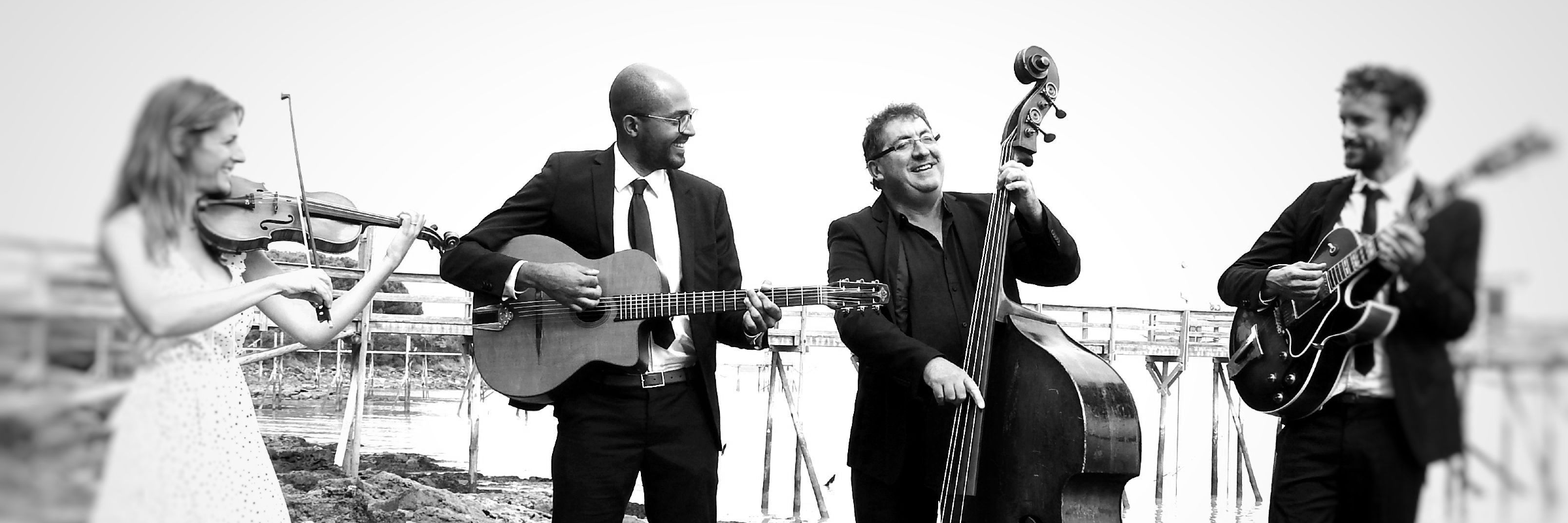 Django Black band, musicien Jazz en représentation à Charente Maritime - photo de couverture n° 2